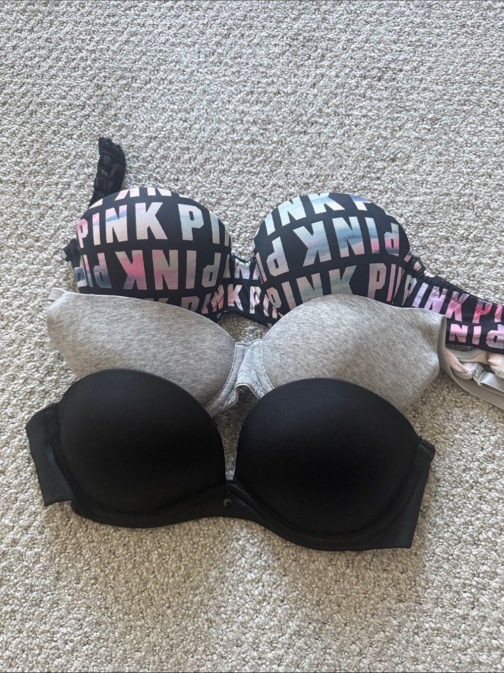 3 Victoria's Secrets Bras Sz 32B